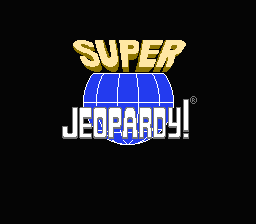 Super Jeopardy! title screenshot